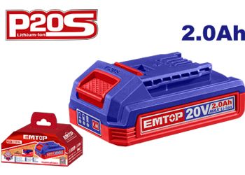 Emtop Li-ion Akü 2.0 AH