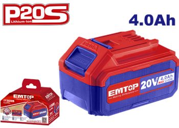 Emtop Li-ion Akü 4.0 AH